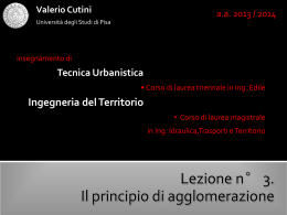 lezione 2s - Universit&agrave; degli Studi di Pisa