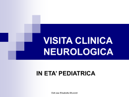 valutazione neurologica