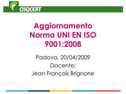 La norma ISO 9001:2008