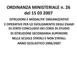 OM 26/2007