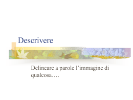 Descrivere