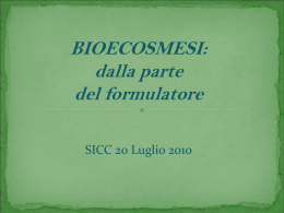 Diapositiva 1 - Ordine dei Chimici di Bologna e Ravenna