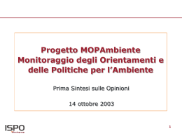 Il punto di vista delle aziende