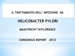 Livello di Evidenza: 1 a Grado della Raccomandazione