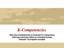 K-Competencies - I.C. Don Milani Latina