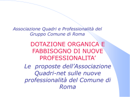 Speciale profili e dotazion