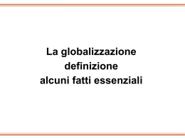 globalizzazione 1