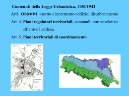 Pianorg - Laboratorio di Geomatica