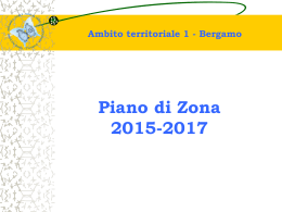 Piano di Zona 2012 - 2014