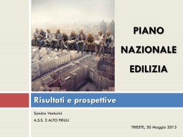 Piano Nazionale edilizia - Comitato Paritetico Territoriale Trieste