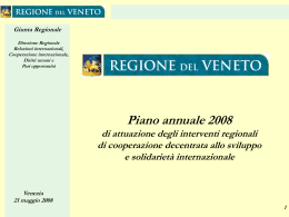 Presentazione Power Point Piano 2008