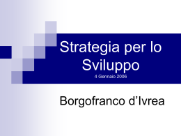 Borgofranco d`Ivrea - Comunità Montana Dora Baltea Canavesana