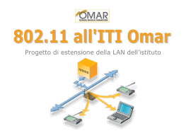 Presentazione rete wireless dell`ITI Omar
