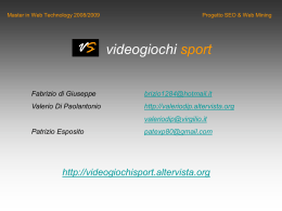 Master in Web Technology 2008/2009