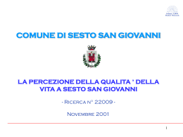 sondaggio 2001