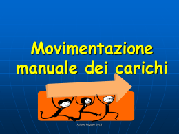 Movimentazione manuale carichi