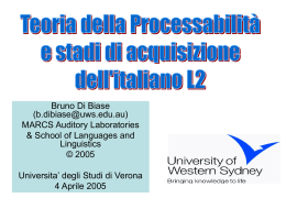 Lezione 2 Prof. Di Biase (vnd.ms-powerpoint, it, 474 KB, 5/18/05)