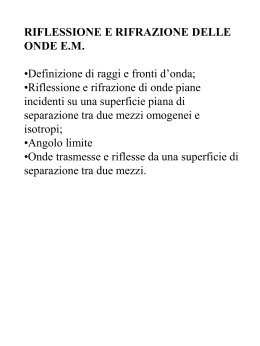Settimana 5C