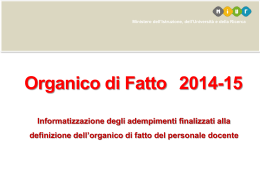 Informatizzazione OF 2014-15_02 - Ufficio IX