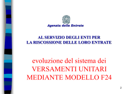 Anche al servizio degli Enti… - Direzione regionale Friuli Venezia
