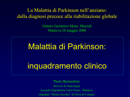 Malattia di Parkinson