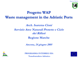 Gestione dei rifiuti portuali
