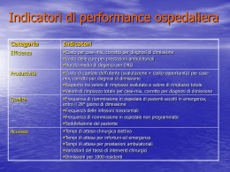 Indicatori Categoria