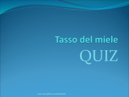 Tasso del miele