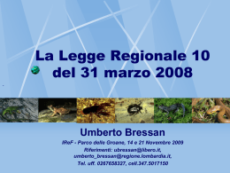 legge piccola fauna Bressan