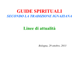 Guide spirituali IMODA