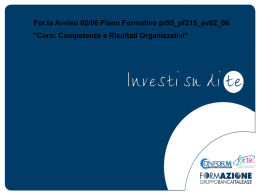 IL FABBISOGNO FINANZIARIO A MEDIO E LUNGO TERMINE
