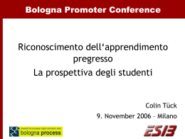 Bologna Promoter Conference