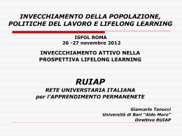Tanucci_Invecchiamento attivo nella prospettiva del Lifelong