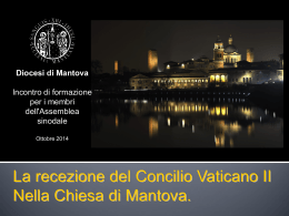 La ricezione del Concilio nella pastorale della Carit&agrave;