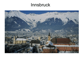 Innsbruck - Facoltà di Economia