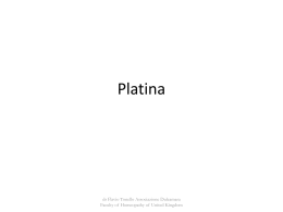Platina - DULCAMARA