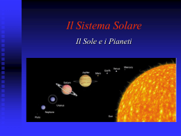 Il sistema solare : Il Sole
