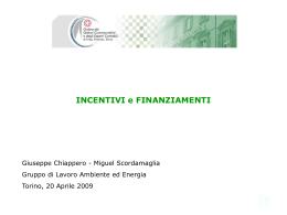 incentivi regionali - Ordine dei Dottori Commercialisti e degli Esperti