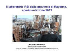 Diapositiva 1 - Provincia di Ravenna