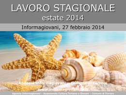 Slide del Workshop