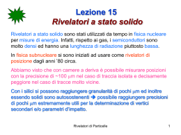 lezione15 - Dipartimento di Fisica e Geologia