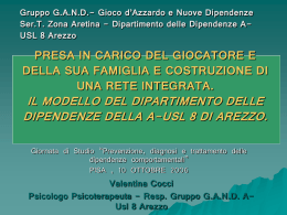 la presa in carico del giocatore e della sua famiglia
