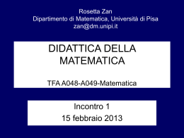 1_15feb13 - Dipartimento di Matematica