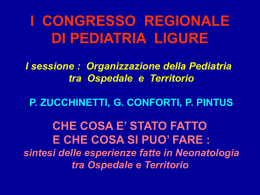 Nessun titolo diapositiva - Associazione Pediatri Extraospedalieri