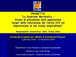 SindroMet Perego - Azienda Sanitaria Locale della Provincia di