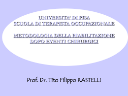 Istituto Prosperius Tiberino Clinica di Riabilitazione Ospedale di
