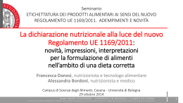 Materiale relatori (Danesi