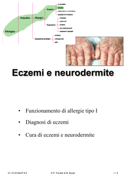 Eczemi e neurodermite MmP 9.5