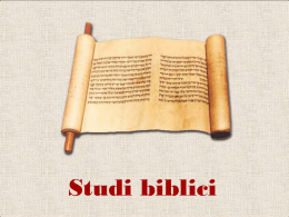 Bibbia - Pastorale dei Migranti Milano