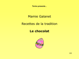 Mamie Galanet Recettes simples de la tradition Chocolat